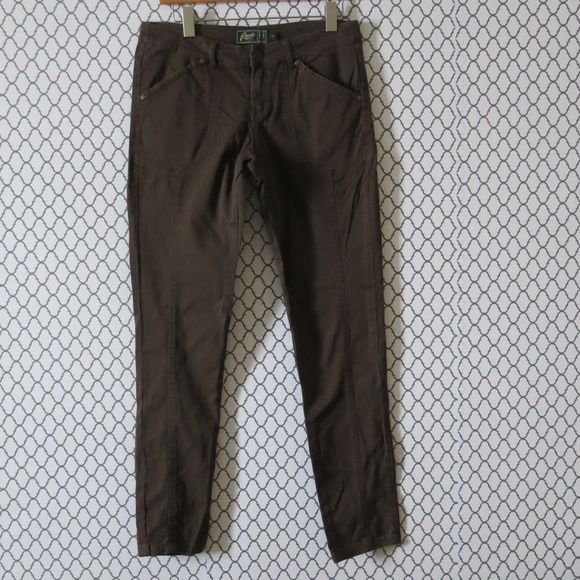 Roots Canada Slim Skinny Cargo Pants - Size 6 - Picture 1 of 5